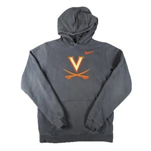 Virginia Cavaliers Sweatshirt Mens Small Blue NCAA Football Nike Pullover Hoodie